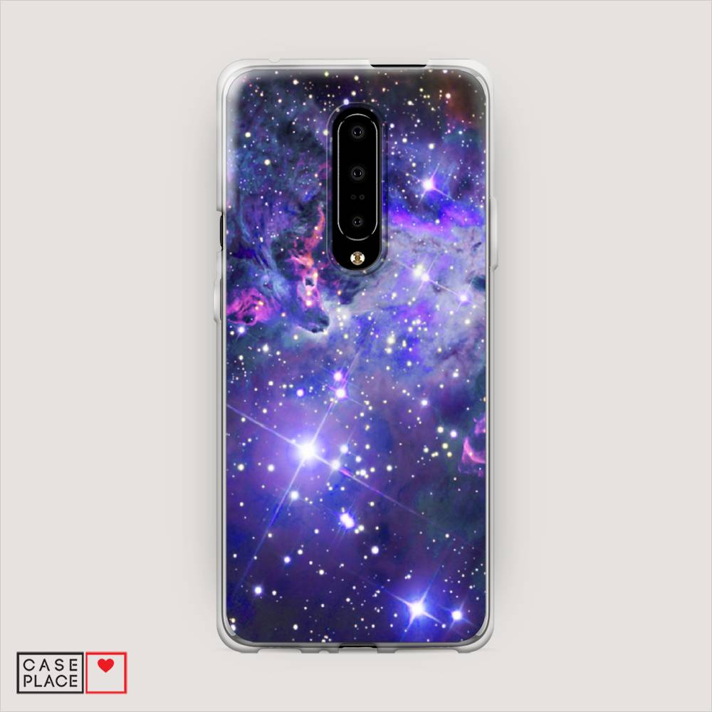 

Чехол Awog на OnePlus 7 Pro / ВанПлас 7 Pro "Яркая галактика", Фиолетовый, 150850-4