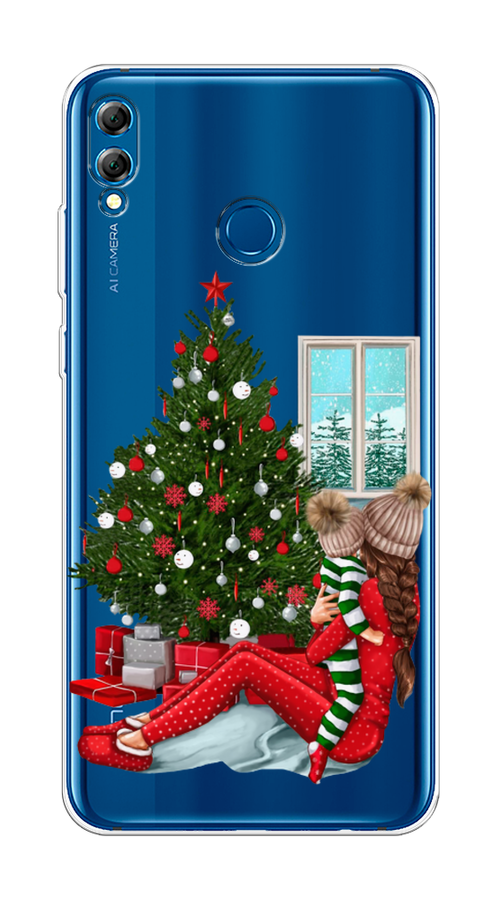

Чехол на Honor 8X Max "Новый год с мамой", Красный;зеленый;голубой, 66550-6