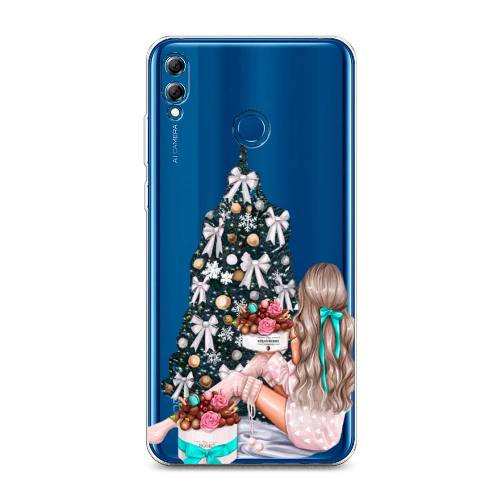 

Чехол на Honor 8X Max "New Year", Зеленый;бежевый;голубой, 66550-5