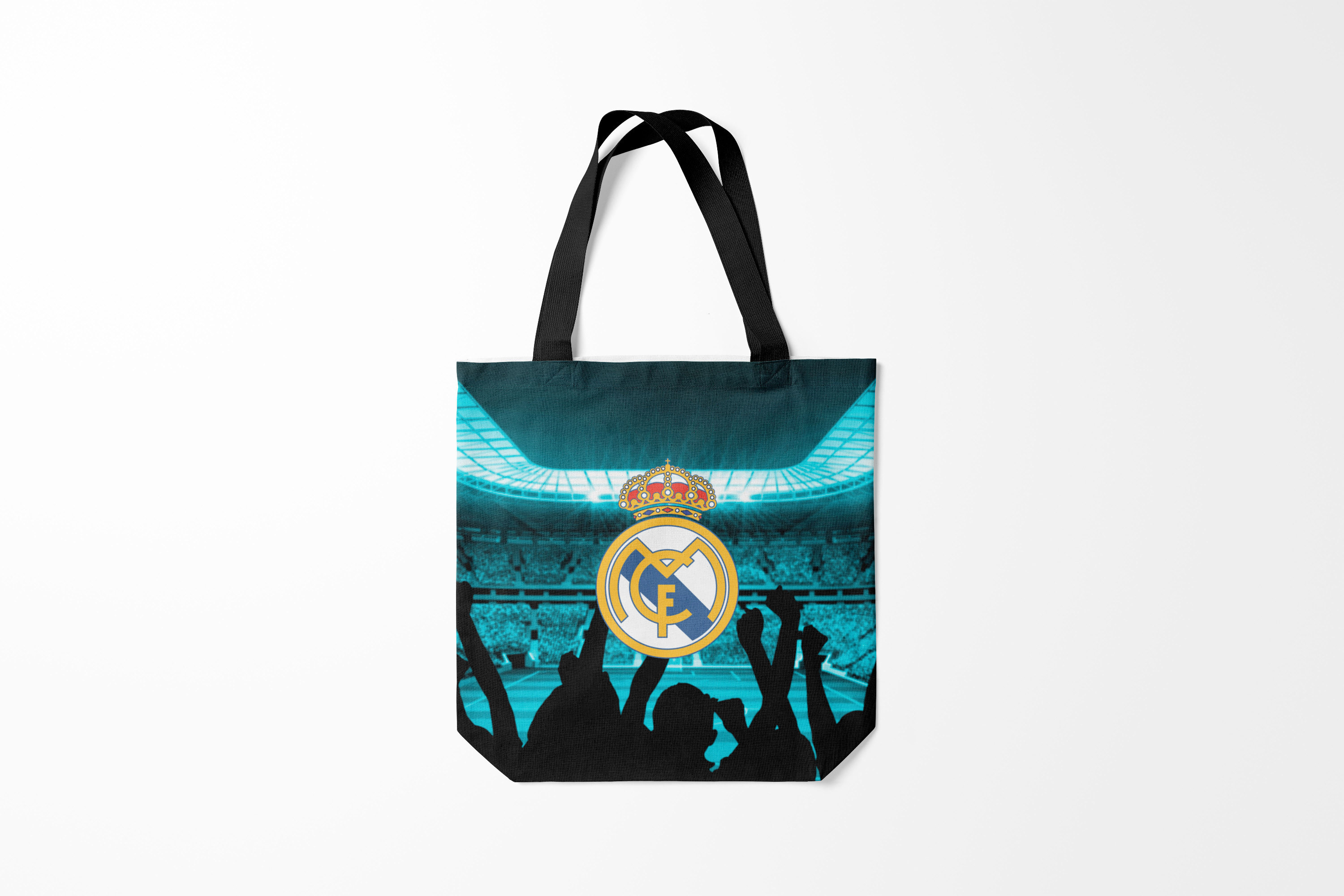 

Сумка шoппер унисекс Burnettie Real Madrid GEOMETRY SPORT, разноцветный, Real Madrid GEOMETRY SPORT