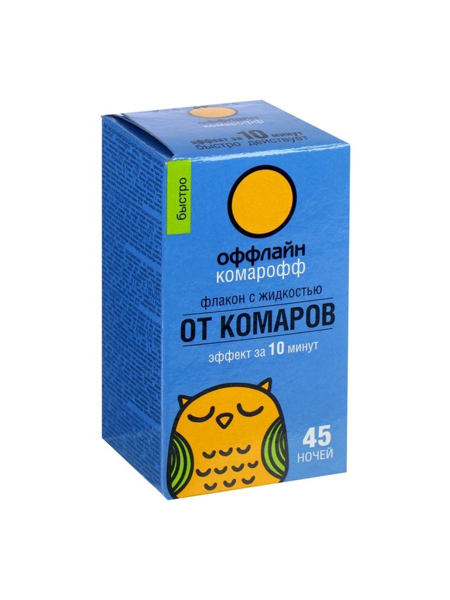 

Жидкость от комаров Комарофф 5034540 53 г