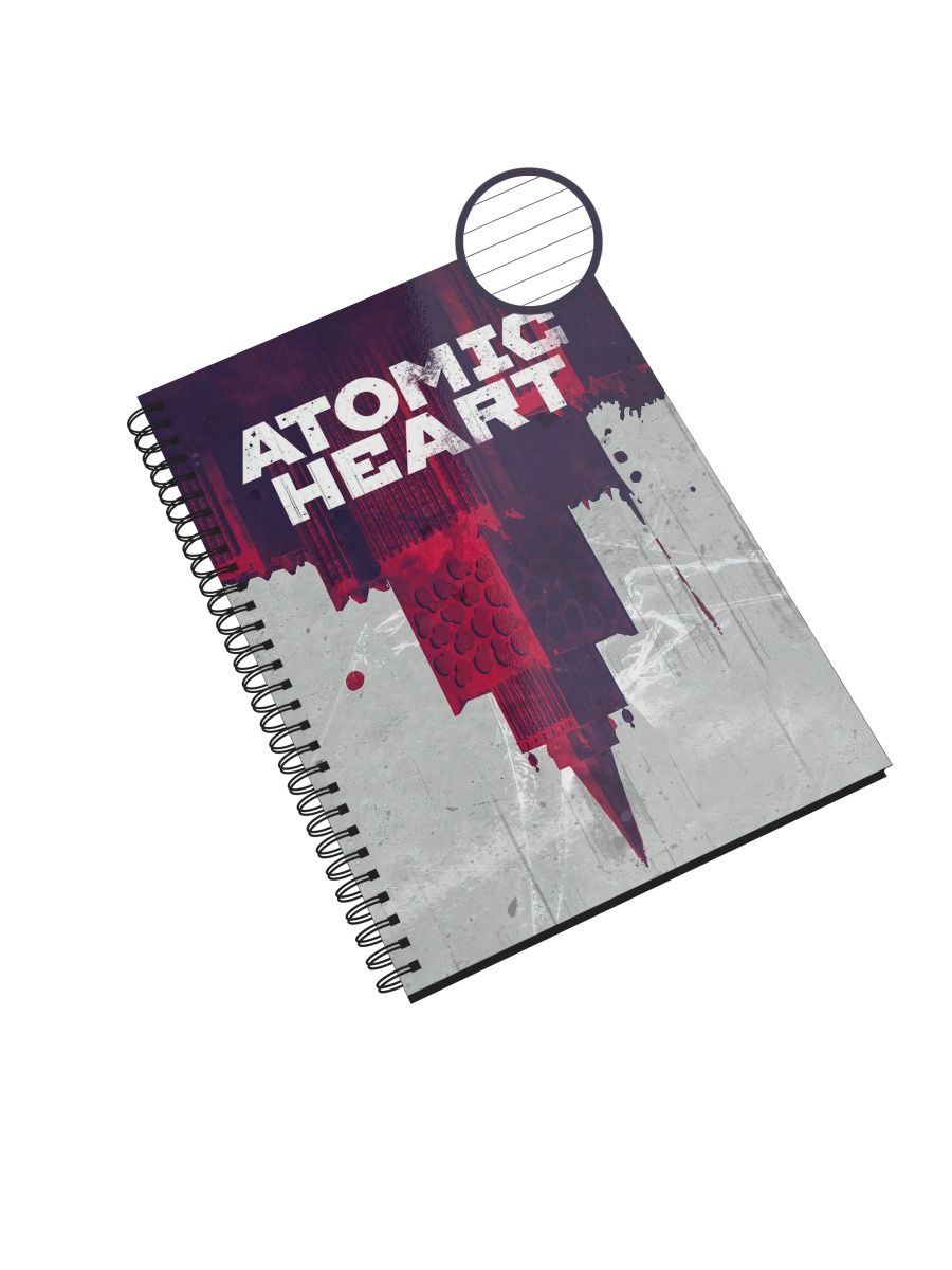 

Блокнот Каждому Своё "Atomic heart/Атомное сердце" NP-GMAT3-A5/6 A5 48л в линейку, NP-GMAT3-A5/6