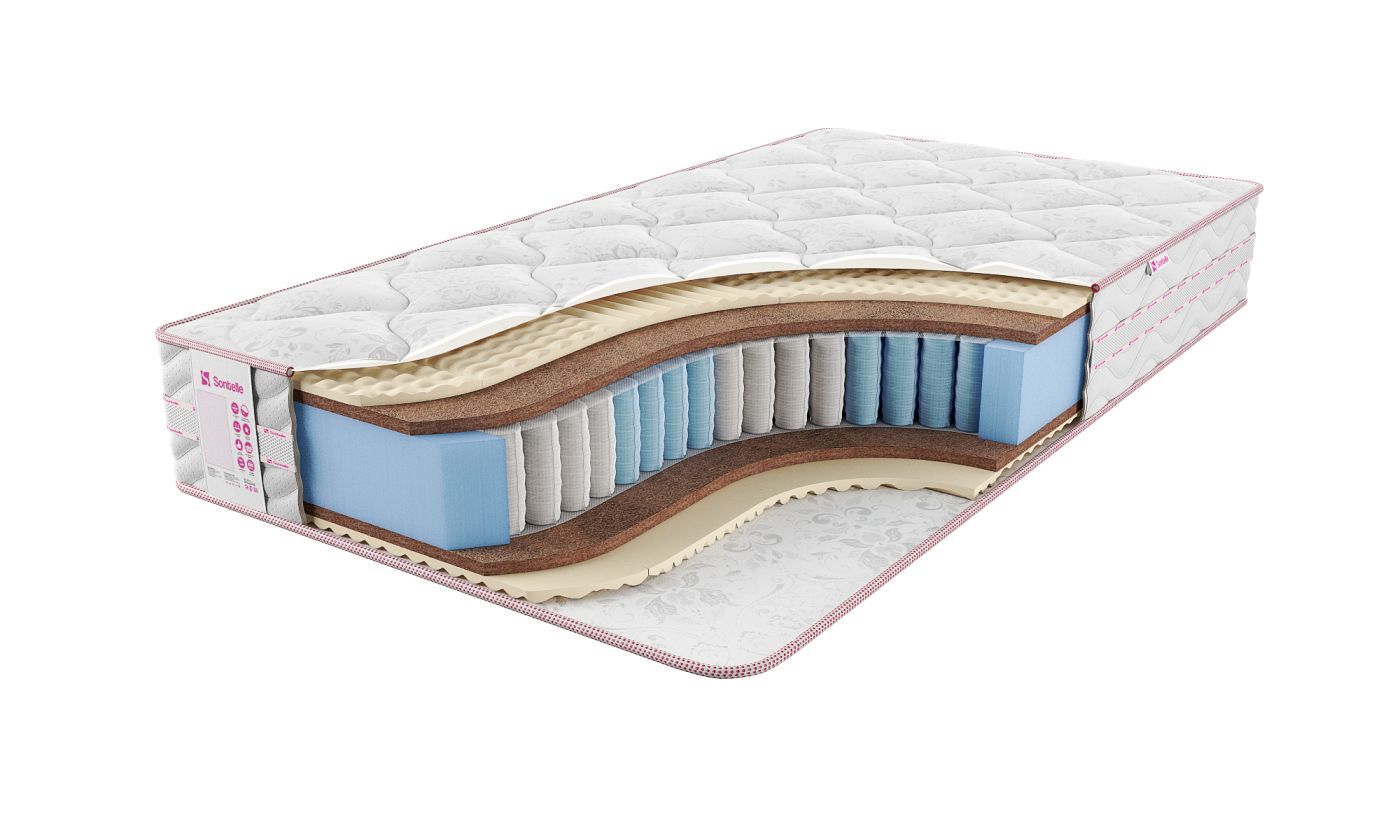 

Матрас Sontelle Vivre Dual shape 110х200, Белый, Vivre Dual shape