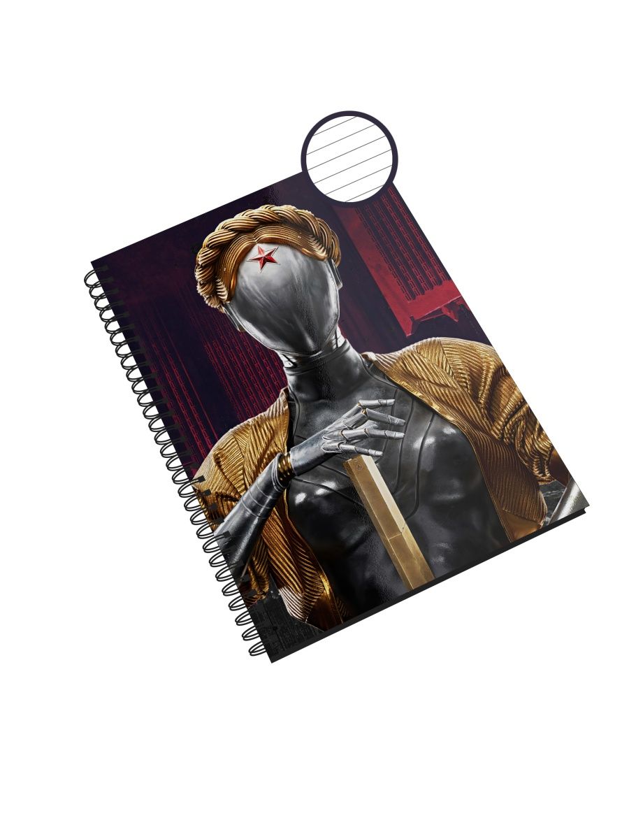 

Блокнот Каждому Своё "Atomic heart/Атомное сердце" NP-GMAT1-A5/6 A5 48л в линейку, NP-GMAT1-A5/6