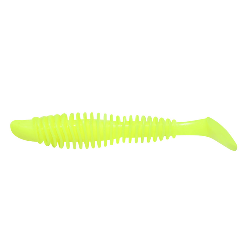 Виброхвост YAMAN PRO Arris Shad, 2,5 inch, #02 Chartreuse 7 шт. YP-AS25-02