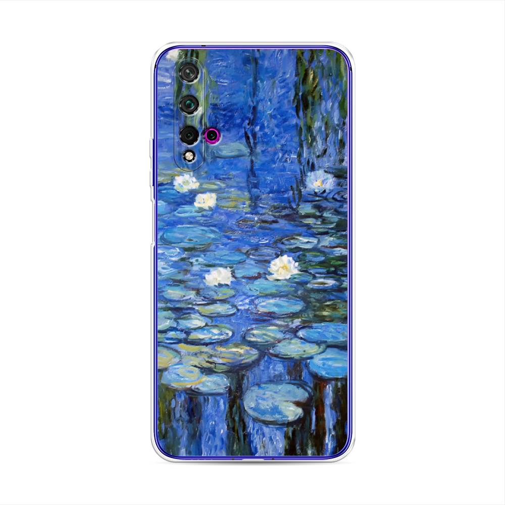 

Чехол для Huawei Nova 5T/Honor 20 "Нарисованный пруд", Синий;зеленый, 610550-4