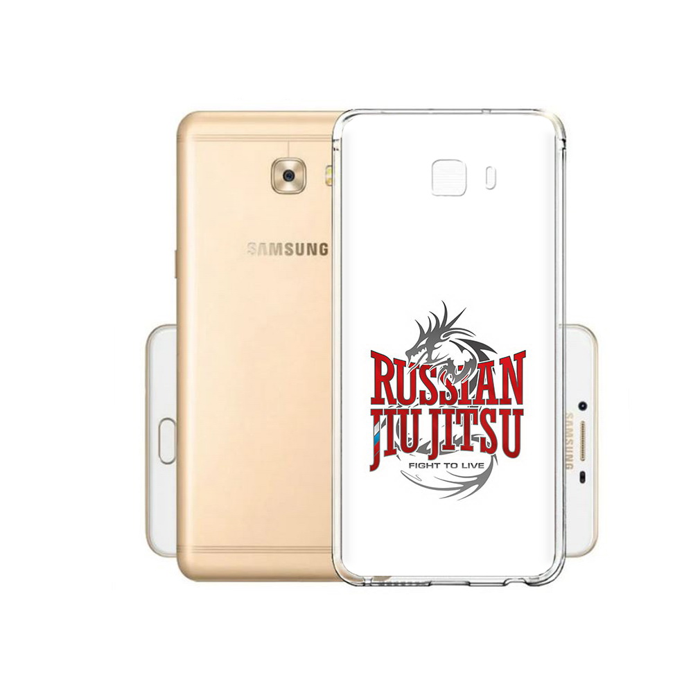 

Чехол MyPads Tocco для Samsung Galaxy C9 Pro джиу джитсу, Прозрачный, Tocco
