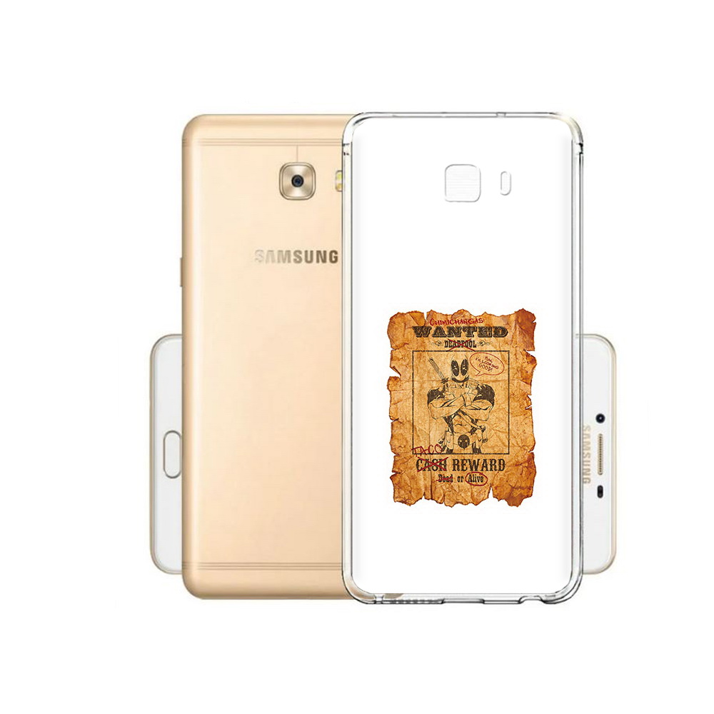 

Чехол MyPads Tocco для Samsung Galaxy C9 Pro дедпул, Прозрачный, Tocco
