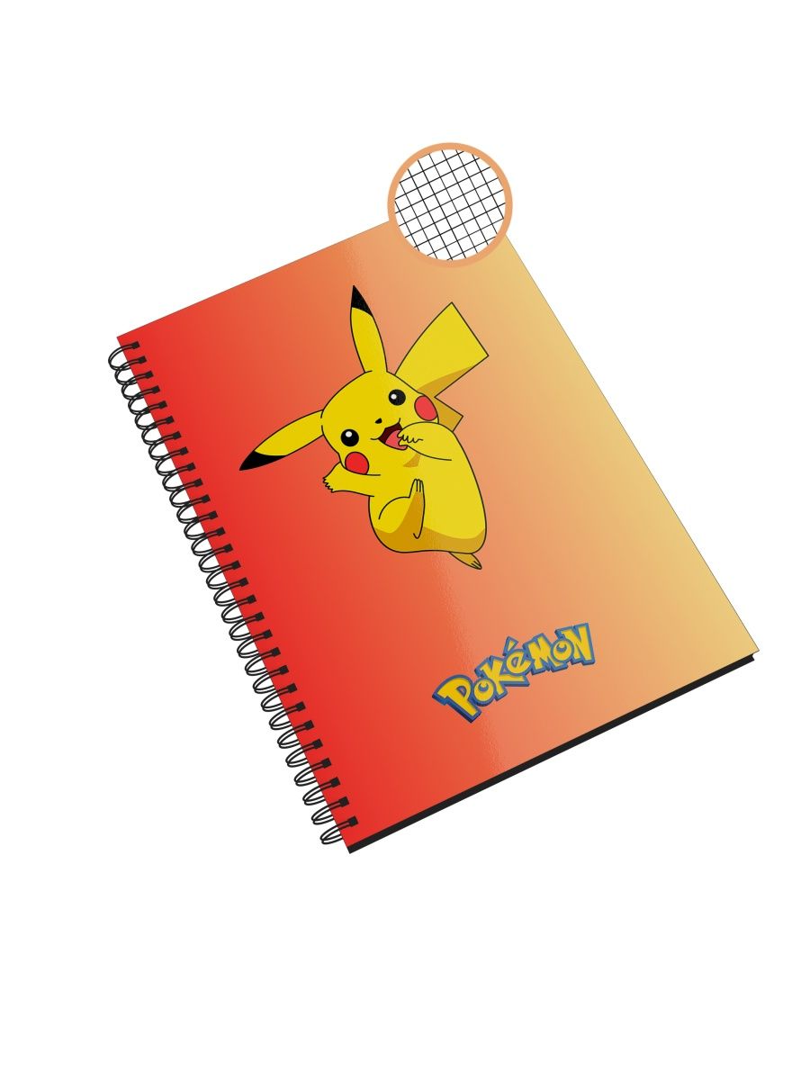 

Блокнот Каждому Своё "Покемоны/Pokemon/Пикачу" NP-MUPK7-A5/2 A5 48л в клетку, NP-MUPK7-A5/2