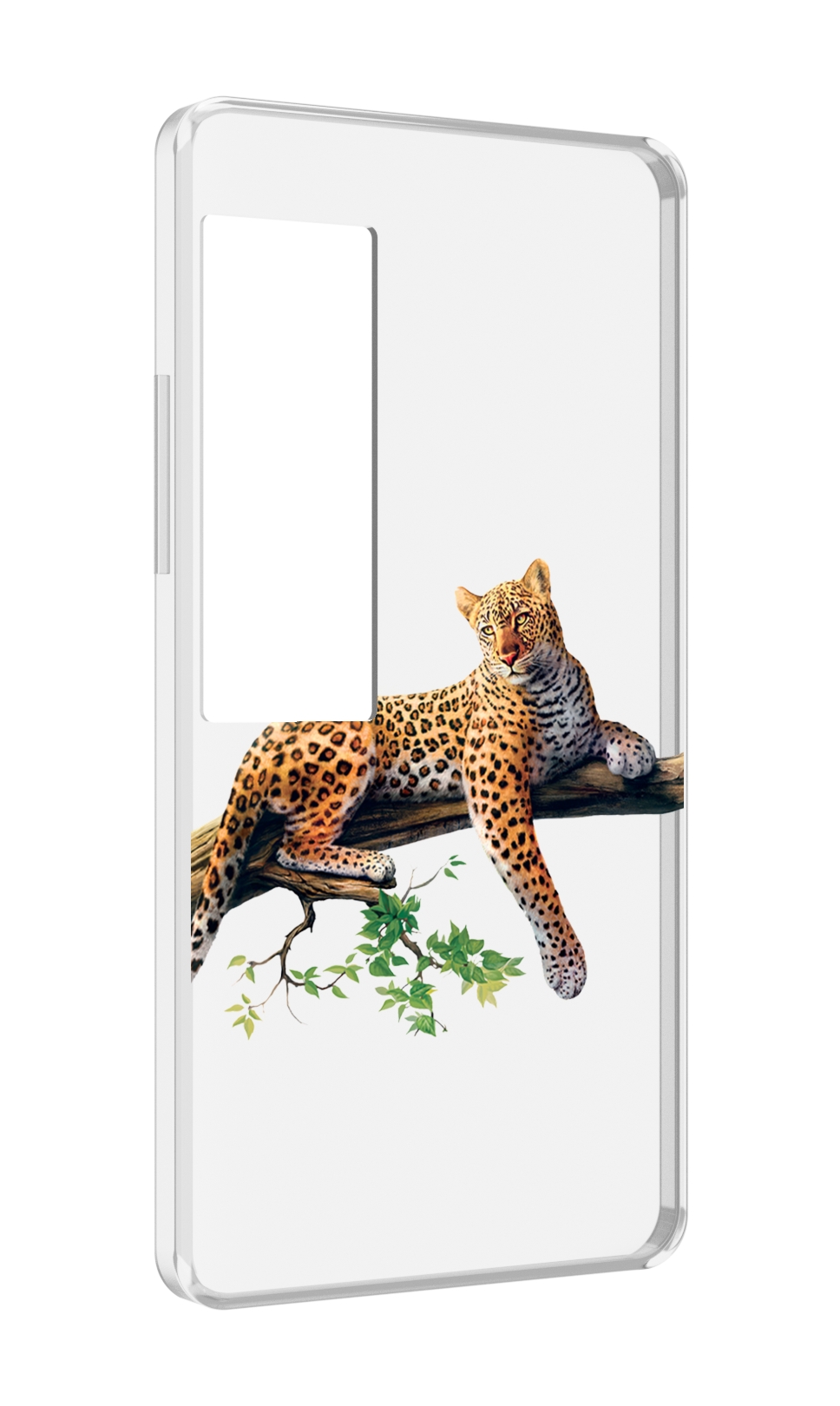 

Чехол MyPads леопард-на-дереве детский для Meizu Pro 7 Plus, Прозрачный, Tocco