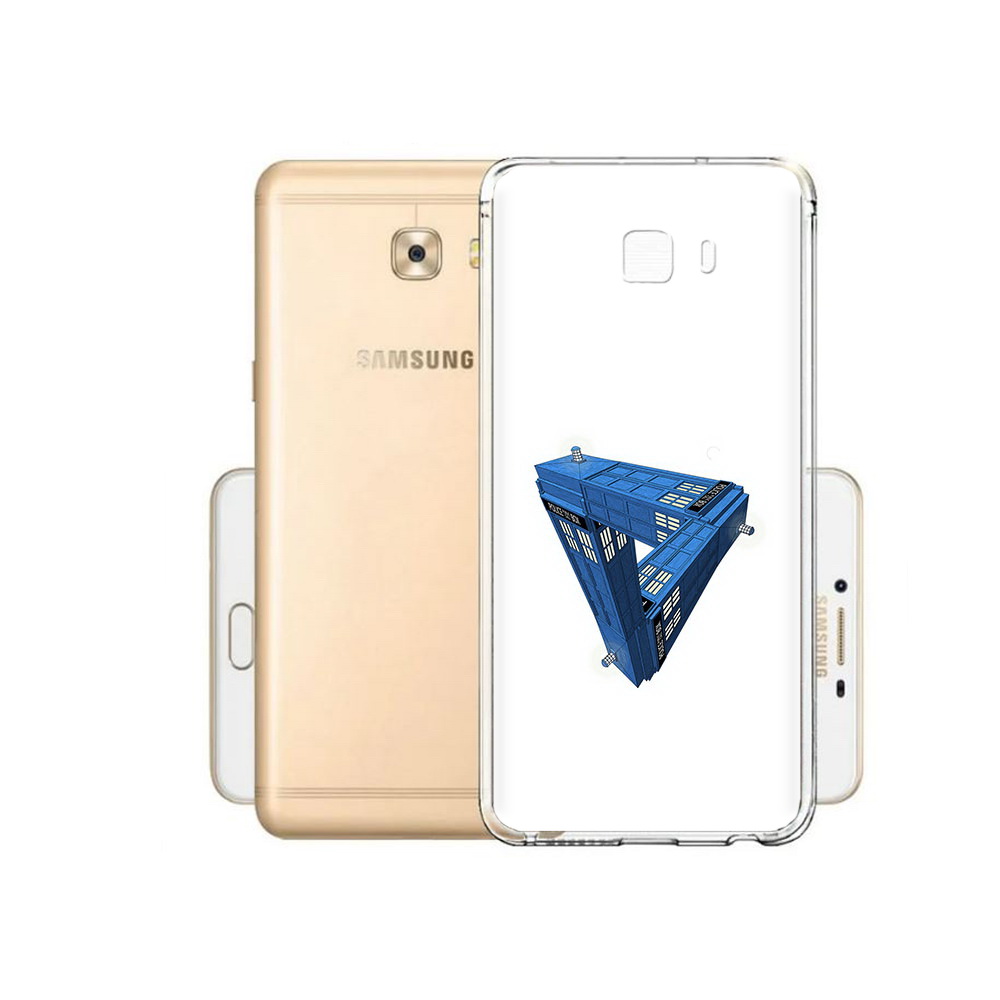 

Чехол MyPads Tocco для Samsung Galaxy C9 Pro головолока абстракция, Прозрачный, Tocco