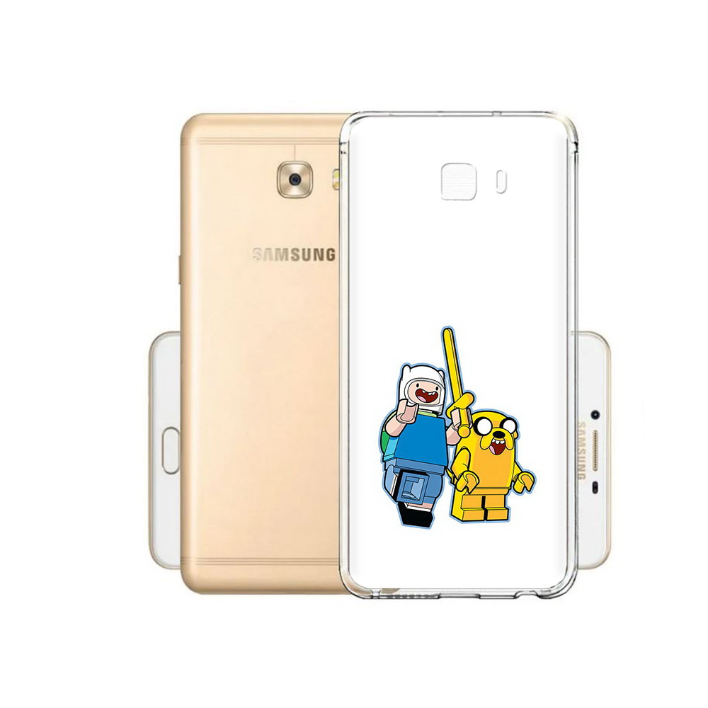 

Чехол MyPads Tocco для Samsung Galaxy C9 Pro время приключений лего, Прозрачный, Tocco