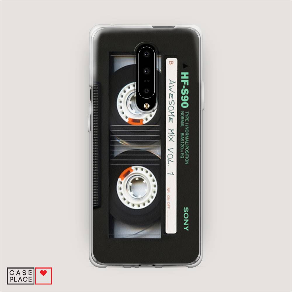 

Чехол Awog на OnePlus 7 Pro / ВанПлас 7 Pro "Кассета", Черный, 150850-10