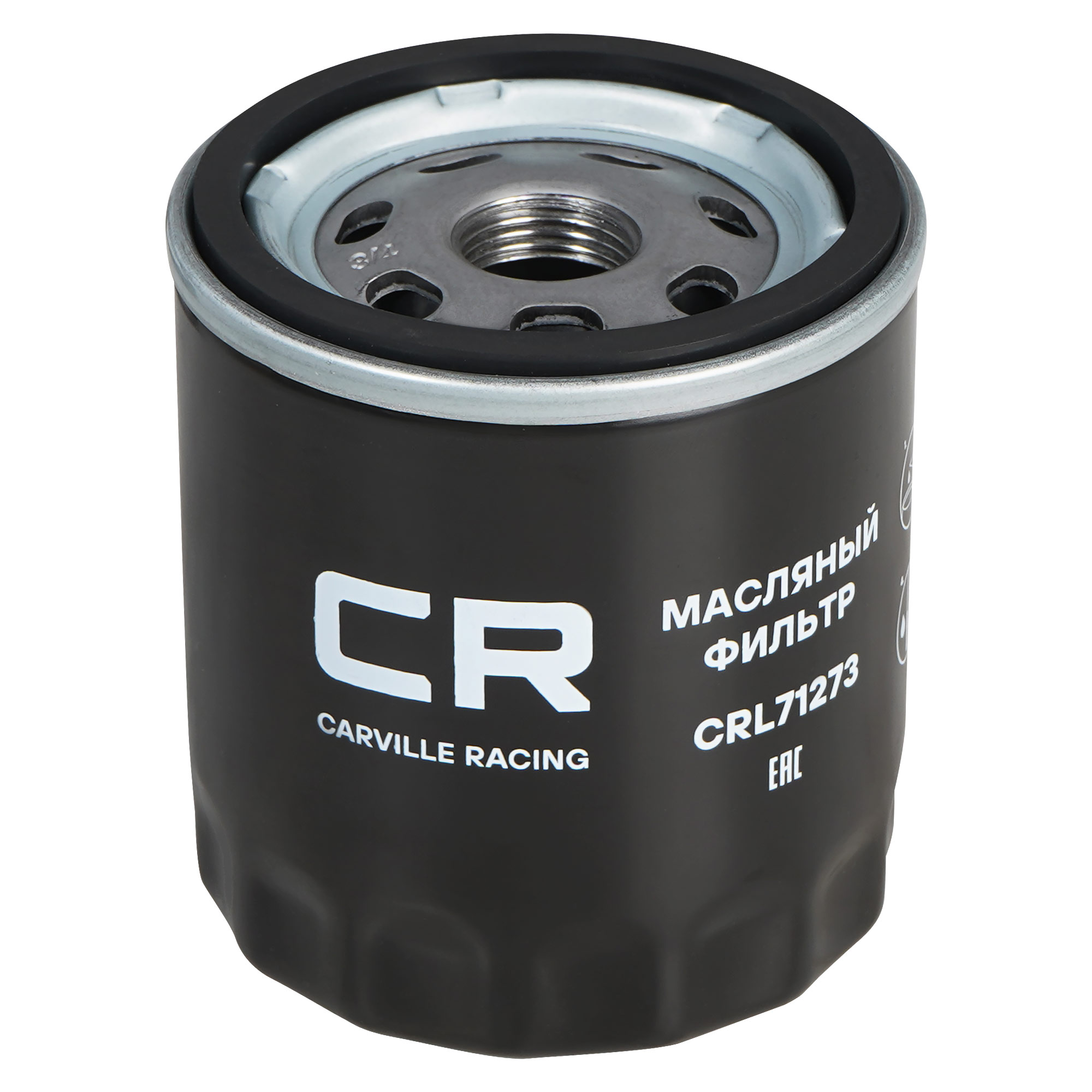 Фильтр масляный для Mazda 3 (08-) 2.0i/6 (07-) 1.8/2.0i Carville Racing CRL71273