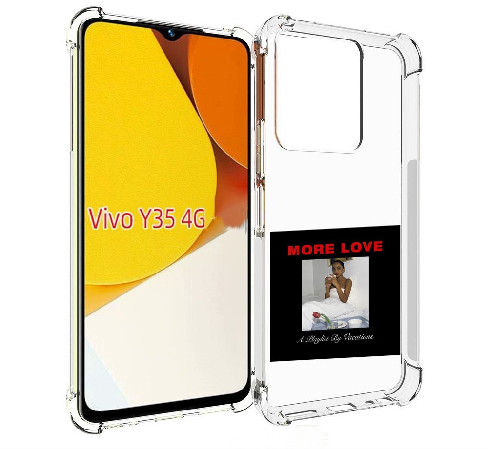 

Чехол MyPads Drake & Sade - More Love для Vivo Y35 4G 2022 / Vivo Y22, Прозрачный, Tocco