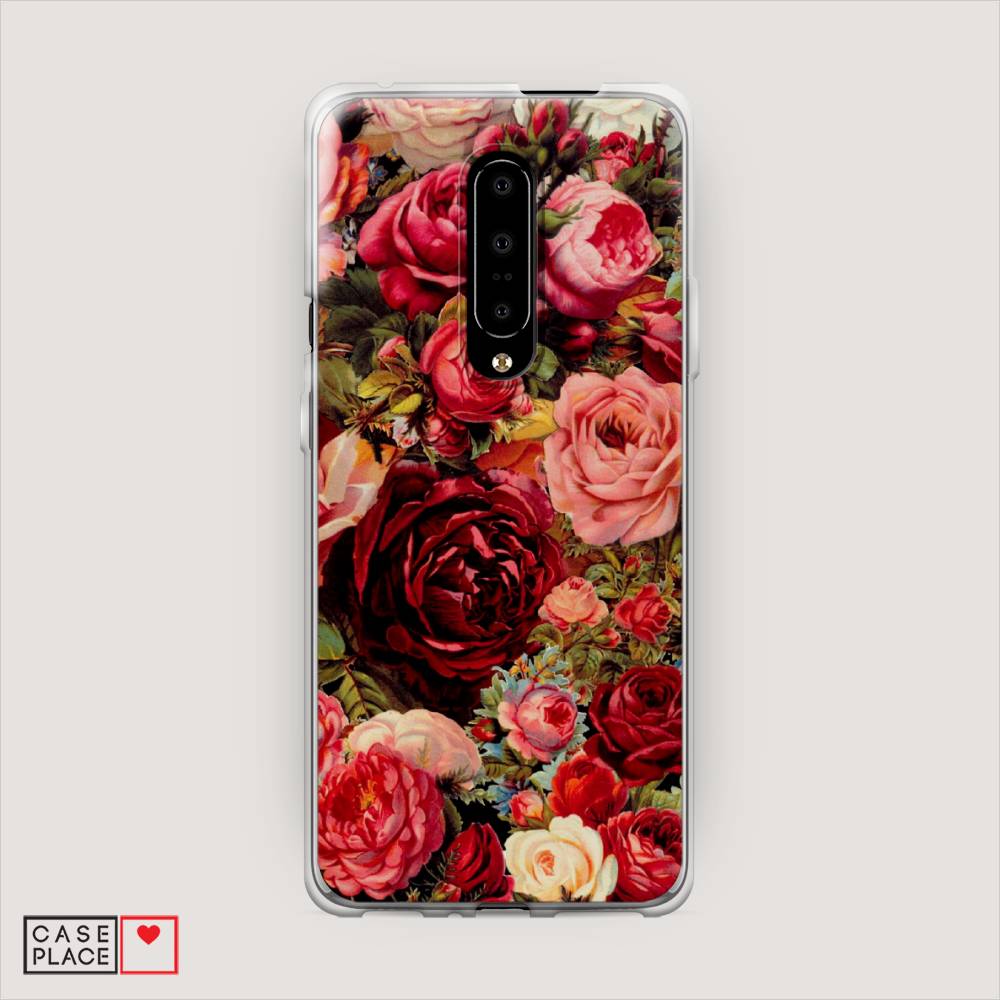 

Чехол Awog на OnePlus 7 Pro / ВанПлас 7 Pro "Розы винтажные", 150850-8