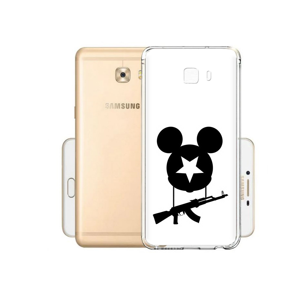 

Чехол MyPads Tocco для Samsung Galaxy C9 Pro АК Микки, Прозрачный, Tocco