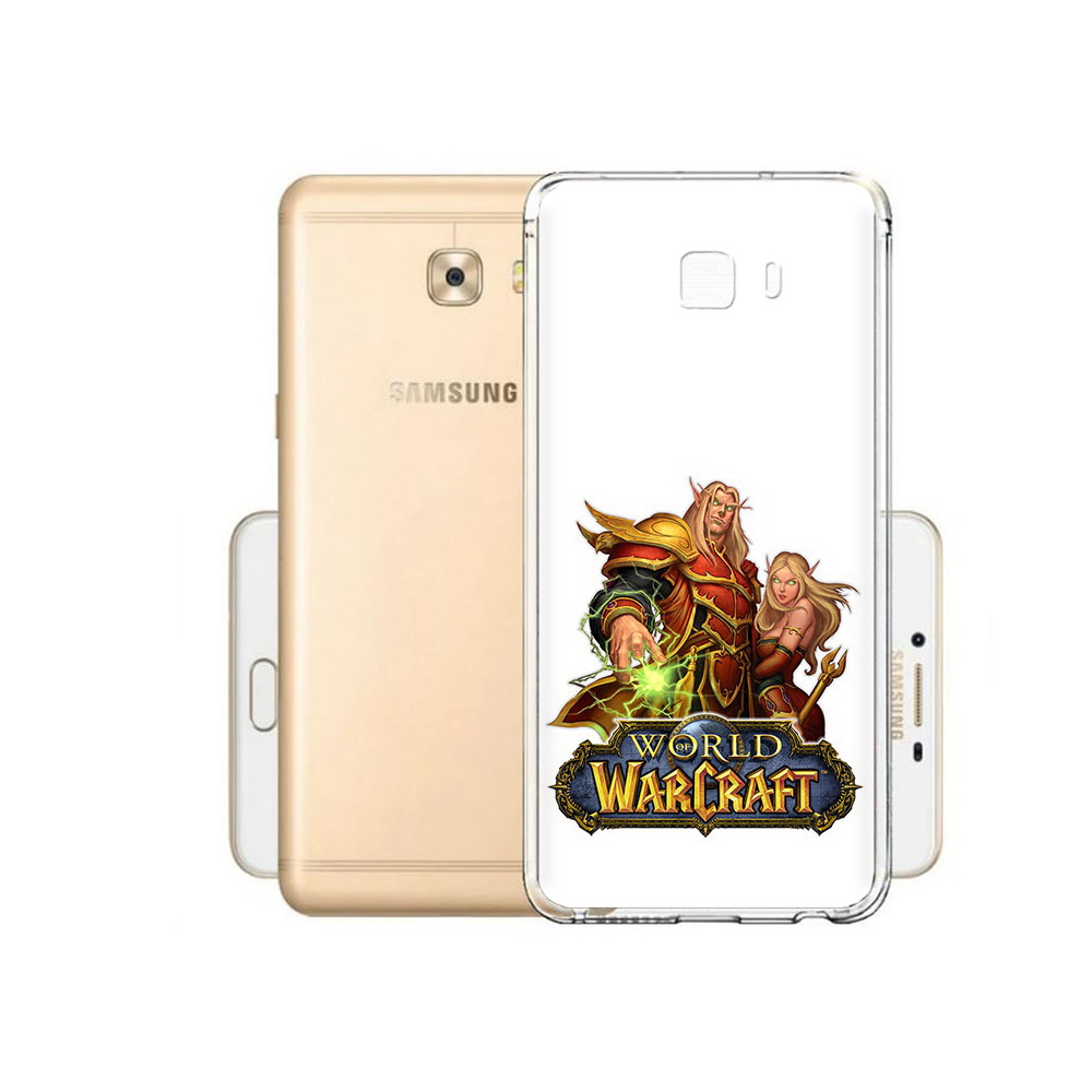 

Чехол MyPads Tocco для Samsung Galaxy C9 Pro варкрафт2, Прозрачный, Tocco