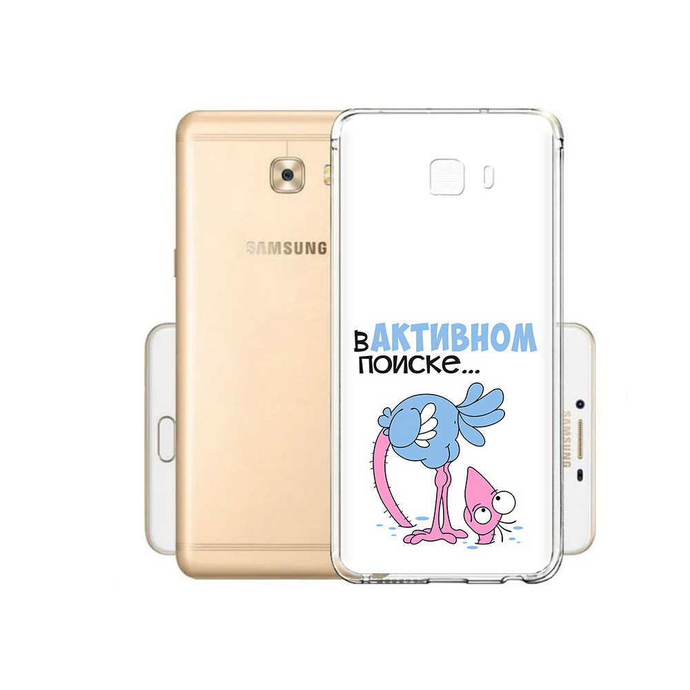 

Чехол MyPads Tocco для Samsung Galaxy C9 Pro в активном поиске, Прозрачный, Tocco