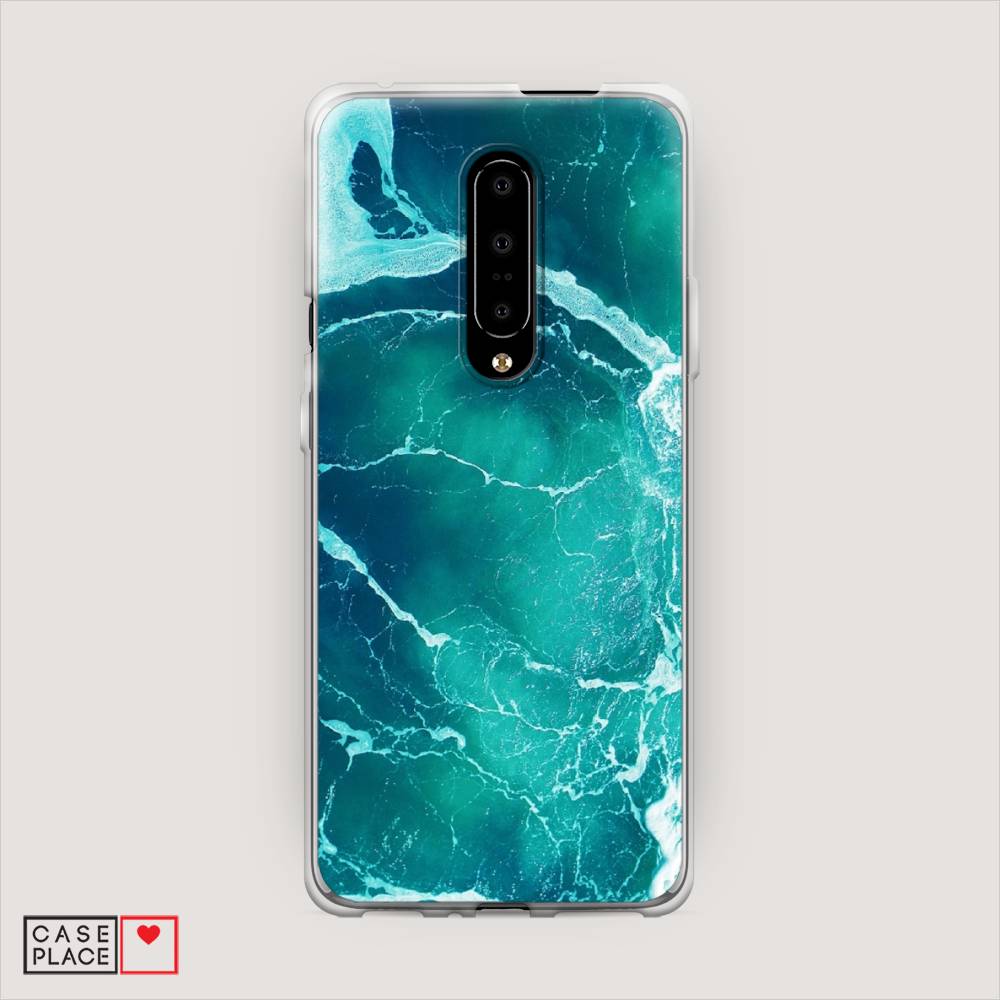 

Чехол Awog на OnePlus 7 Pro / ВанПлас 7 Pro "Изумрудный океан", Голубой;синий, 150850-4