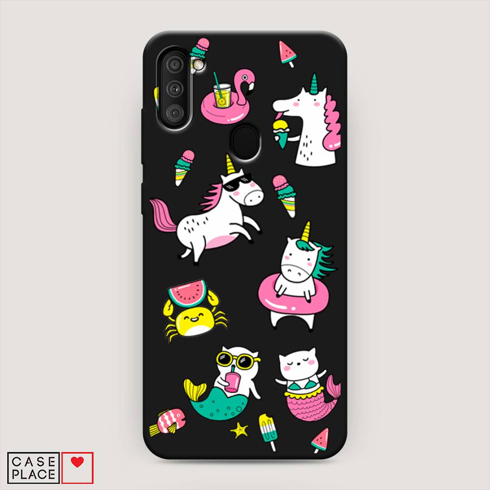 

Чехол Awog на Samsung Galaxy M11 / Самсунг M11 "На отдыхе", Разноцветный, 2100652-1