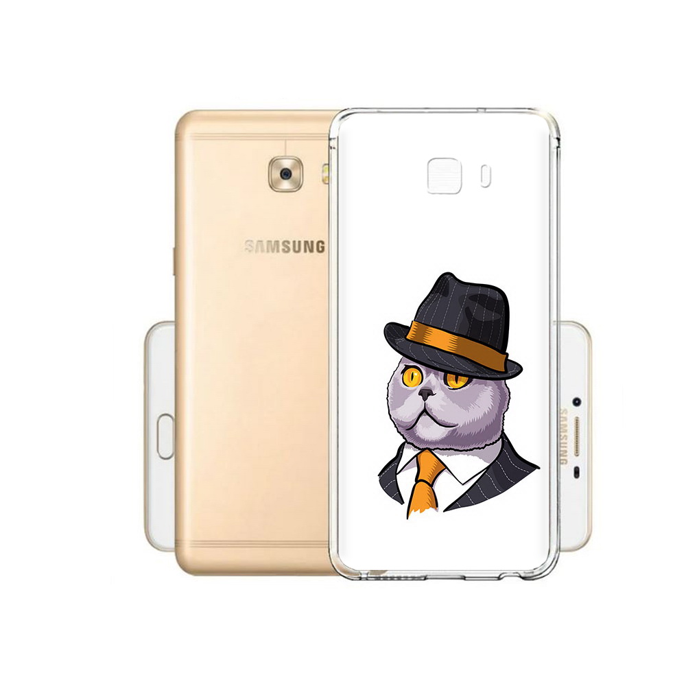 

Чехол MyPads Tocco для Samsung Galaxy C9 Pro британец, Прозрачный, Tocco