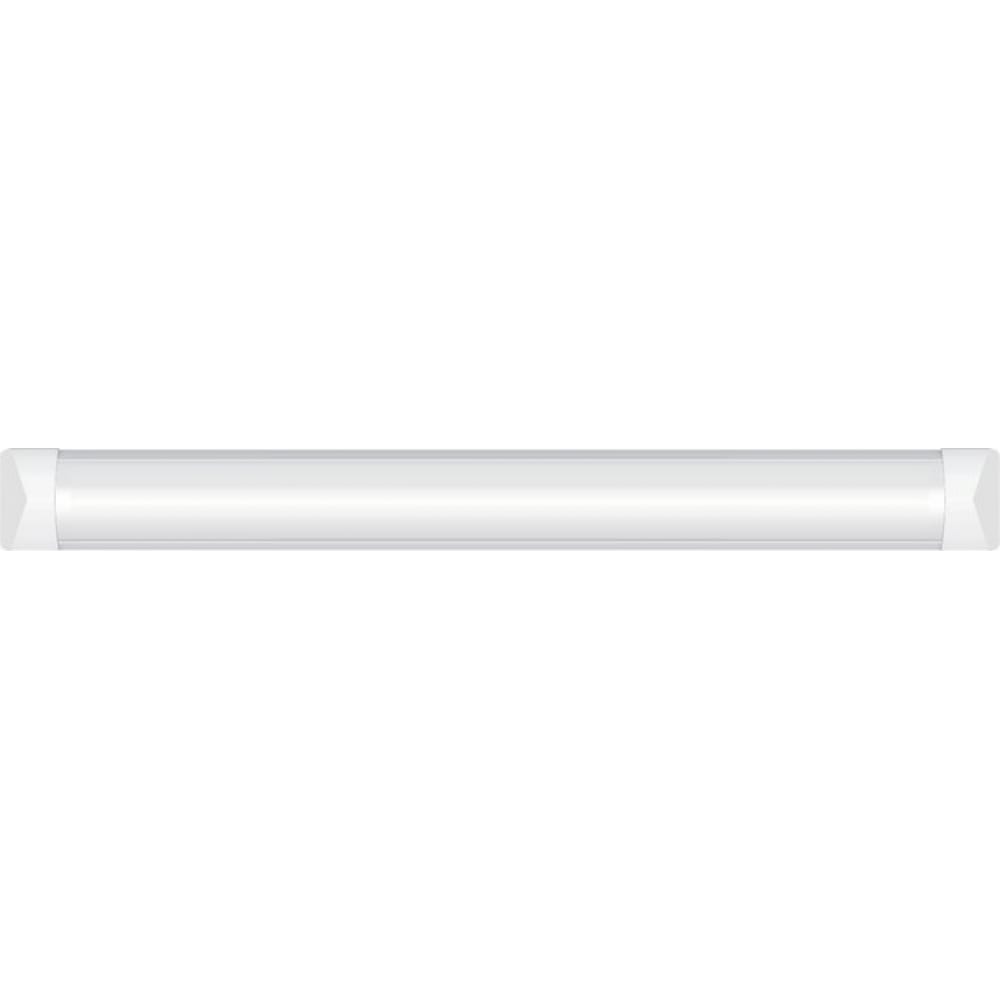Линейный светодиодный светильник OGM белый 18Вт IP20 1200Лм 4000К 600x75x25мм О30-01