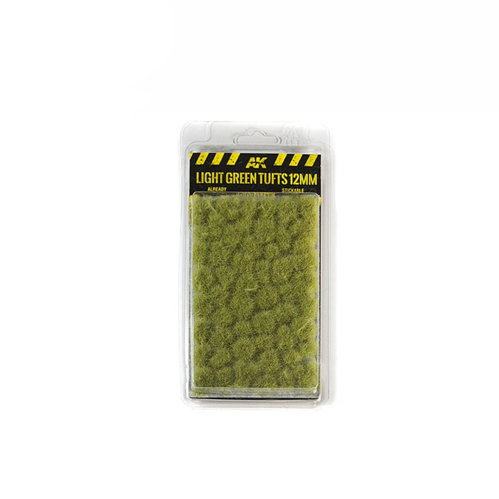 AK8127 LIGHT GREEN TUFTS 12mm