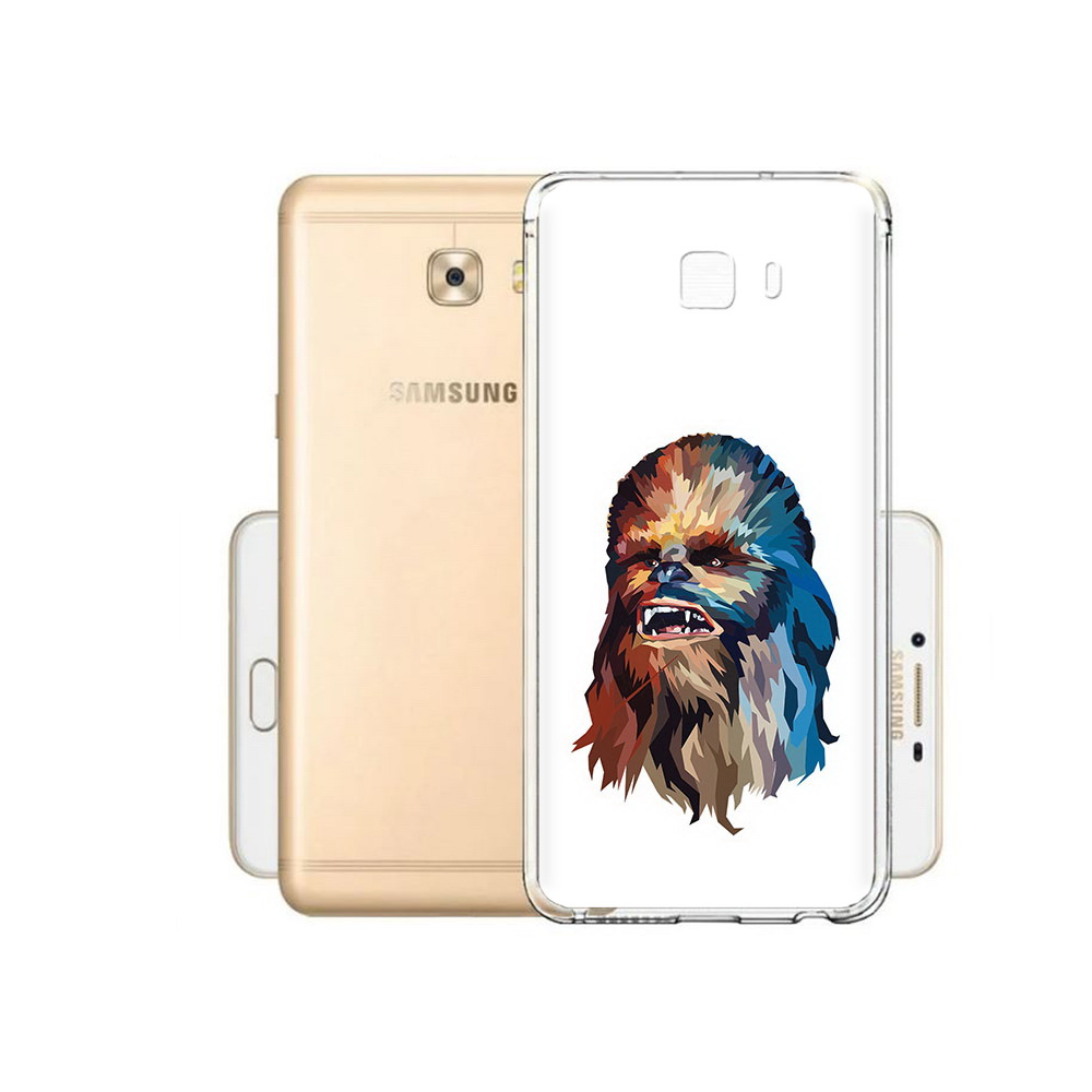 

Чехол MyPads Tocco для Samsung Galaxy C9 Pro star wars звездные войны, Прозрачный, Tocco