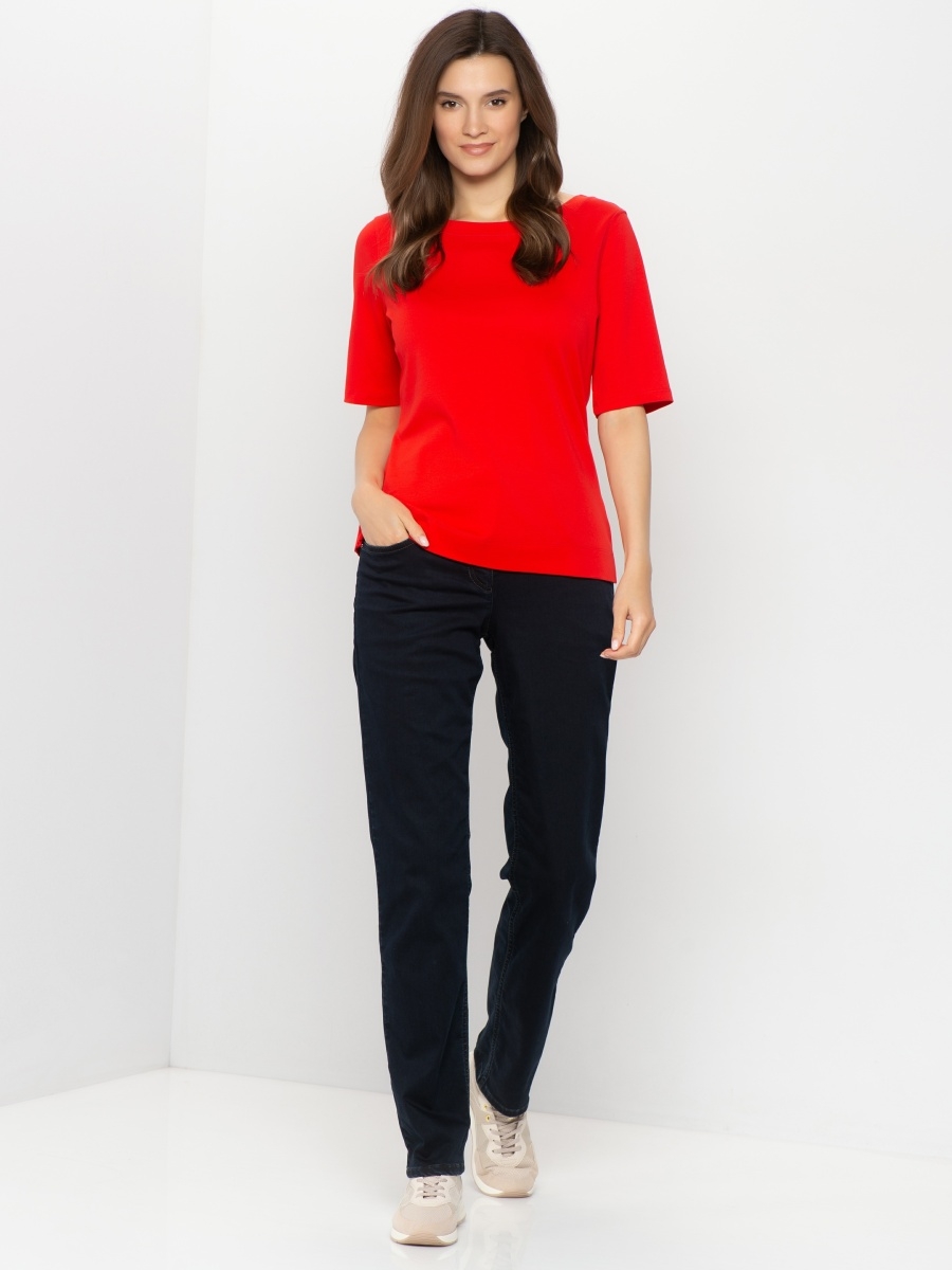 

Футболка женская Gerry Weber 670200-35000-60678 красная 34, 670200-35000-60678