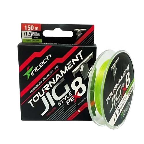 

Леска (шнур) INTECH TOURNAMENT JIG STYLE PE X8 LIME GREEN (ITJSPE8150LG-08 (150 м 0,148мм), Зеленый