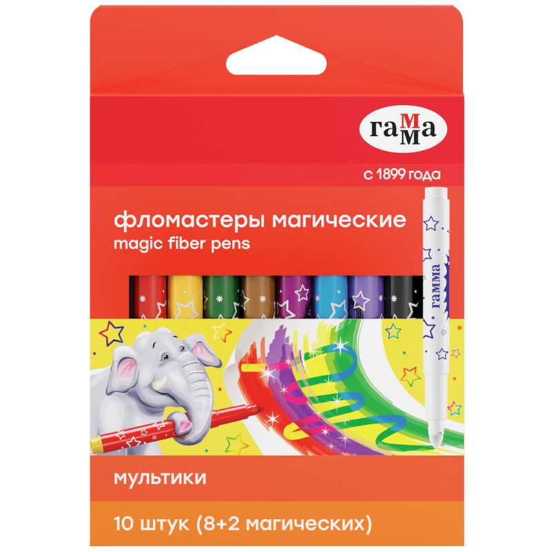 

Набор фломастеров Гамма "Мультики", арт. 321655, 16 цв х 3 упак.