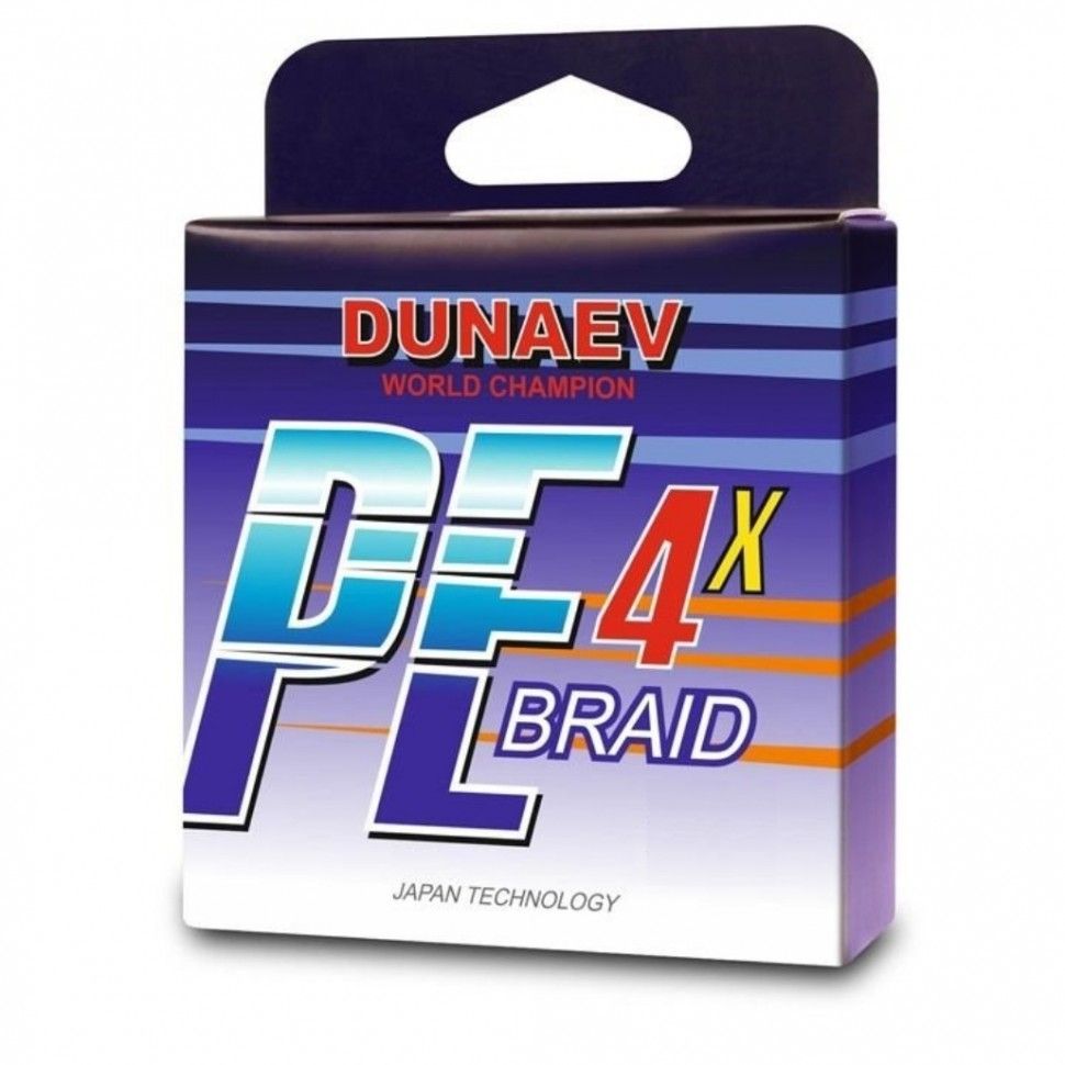 DUNAEV Леска плетеная (шнур) DUNAEV BRAID PE X4 (DBPE4150-028  (150 м 0,28мм) )