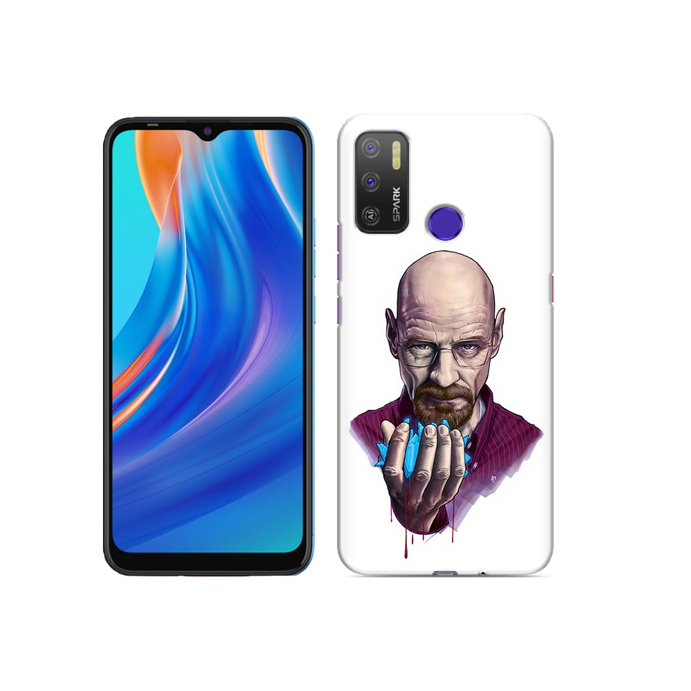 

Чехол MyPads Tocco для Tecno Spark 5 Air разработчик, Прозрачный, Tocco