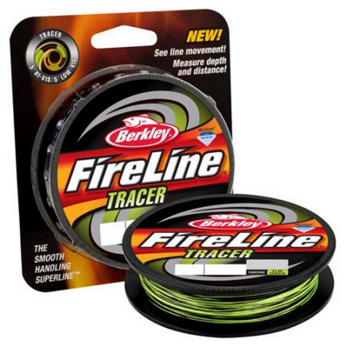 Berkley Леска плетеная (шнур) BERKLEY FIRELINE BRAID TRACER (1312415  (110 м 0,14мм) )