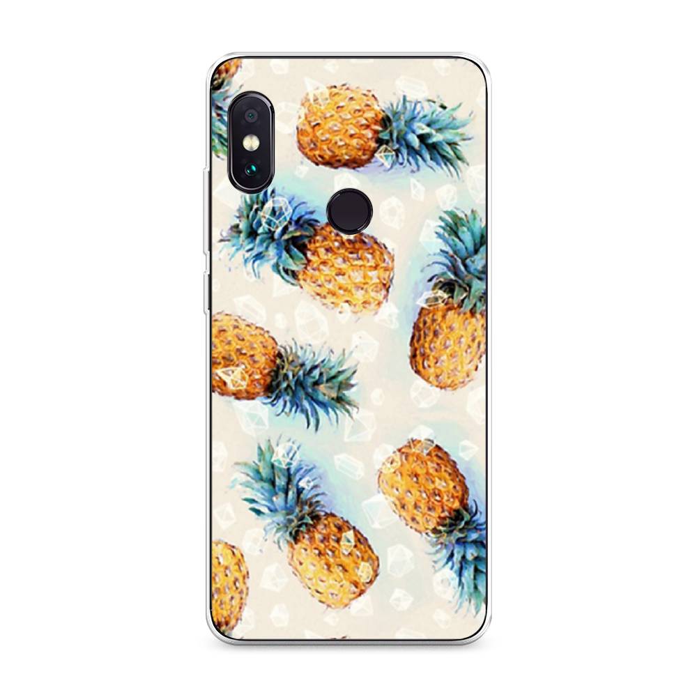 

Чехол Awog на Xiaomi Redmi Note 5/Note 5 Pro "Ананасы", Разноцветный, 32750-3