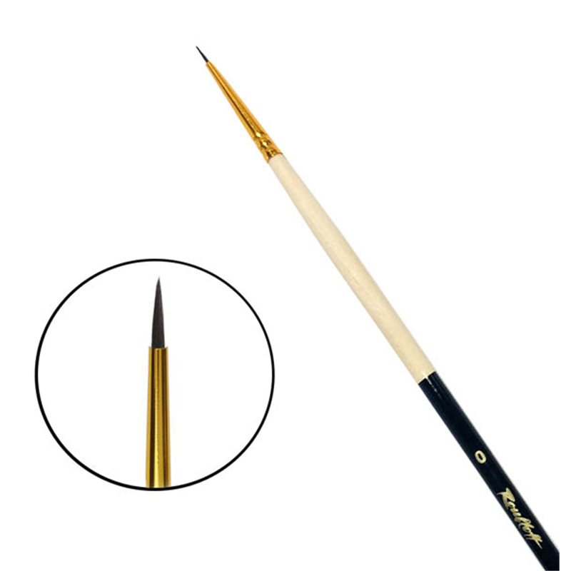 

Master 341MY - Кисть Мастер из белки №0, круглая, укороченный волос
