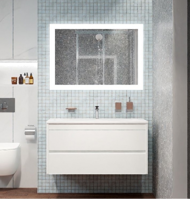 

Мебель для ванной Art&Max Family 100 Bianco Lucido