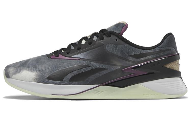 

Кроссовки унисекс Reebok Nano X3 серые 38.5 EU, Серый, Nano X3