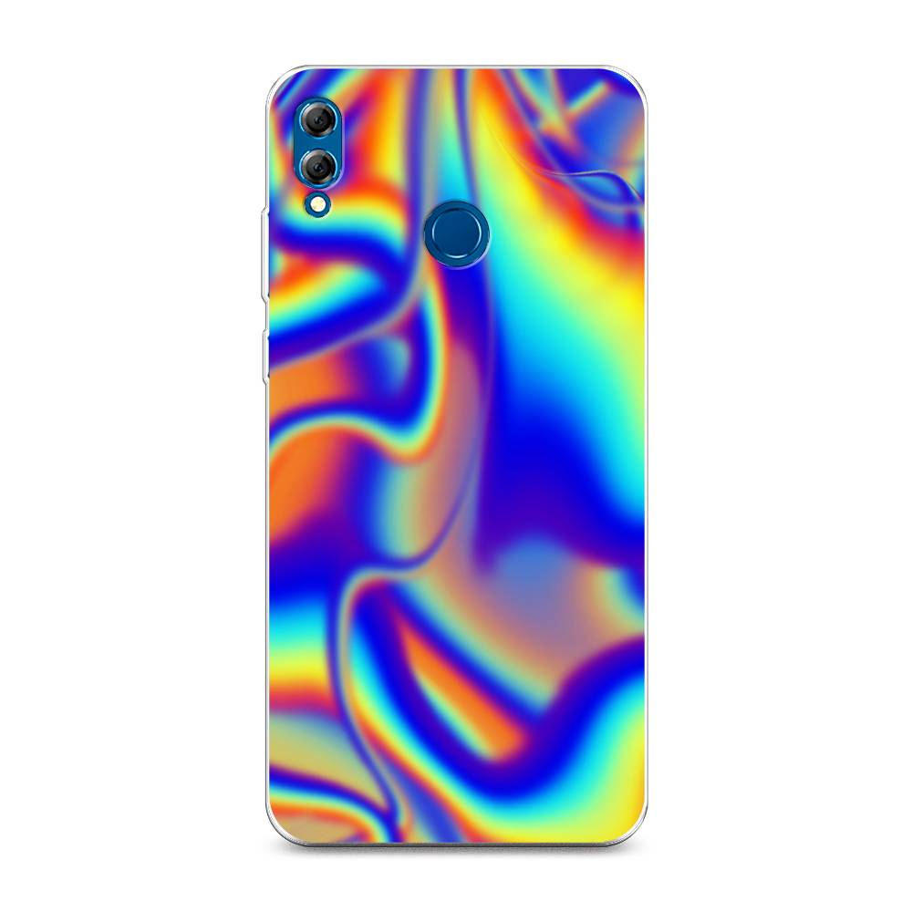 

Чехол на Honor 8X Max "Яркая голограмма", Разноцветный, 66550-3