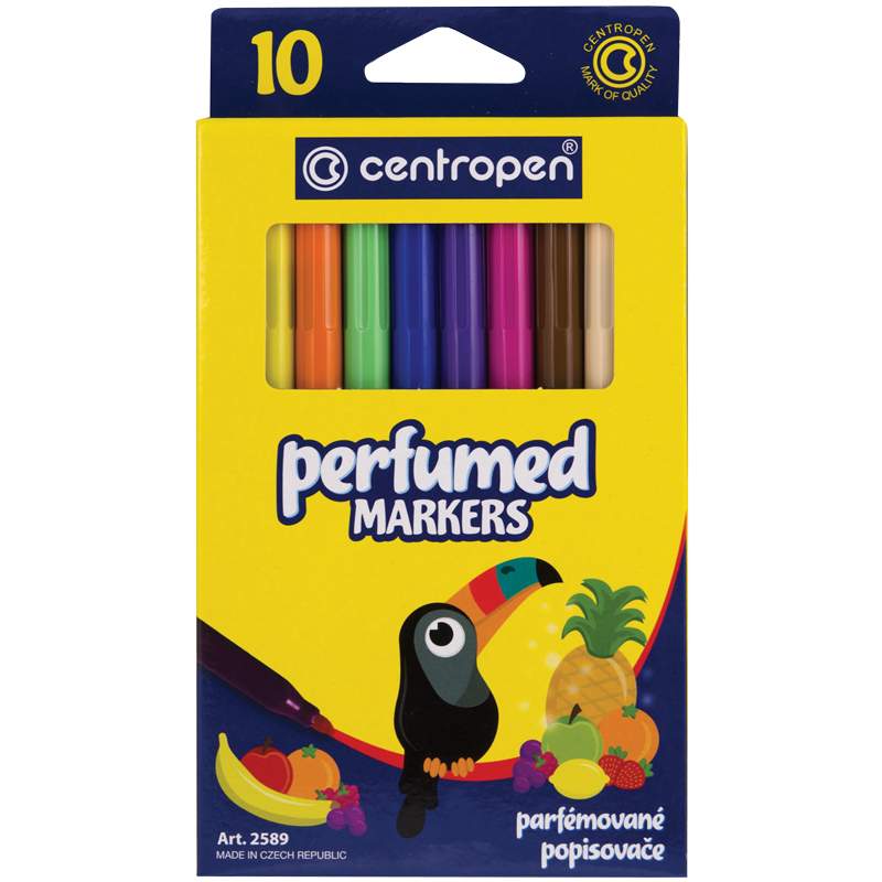 

Набор фломастеров Centropen "Perfumes", арт. 064453, 10 цв х 3 упак.