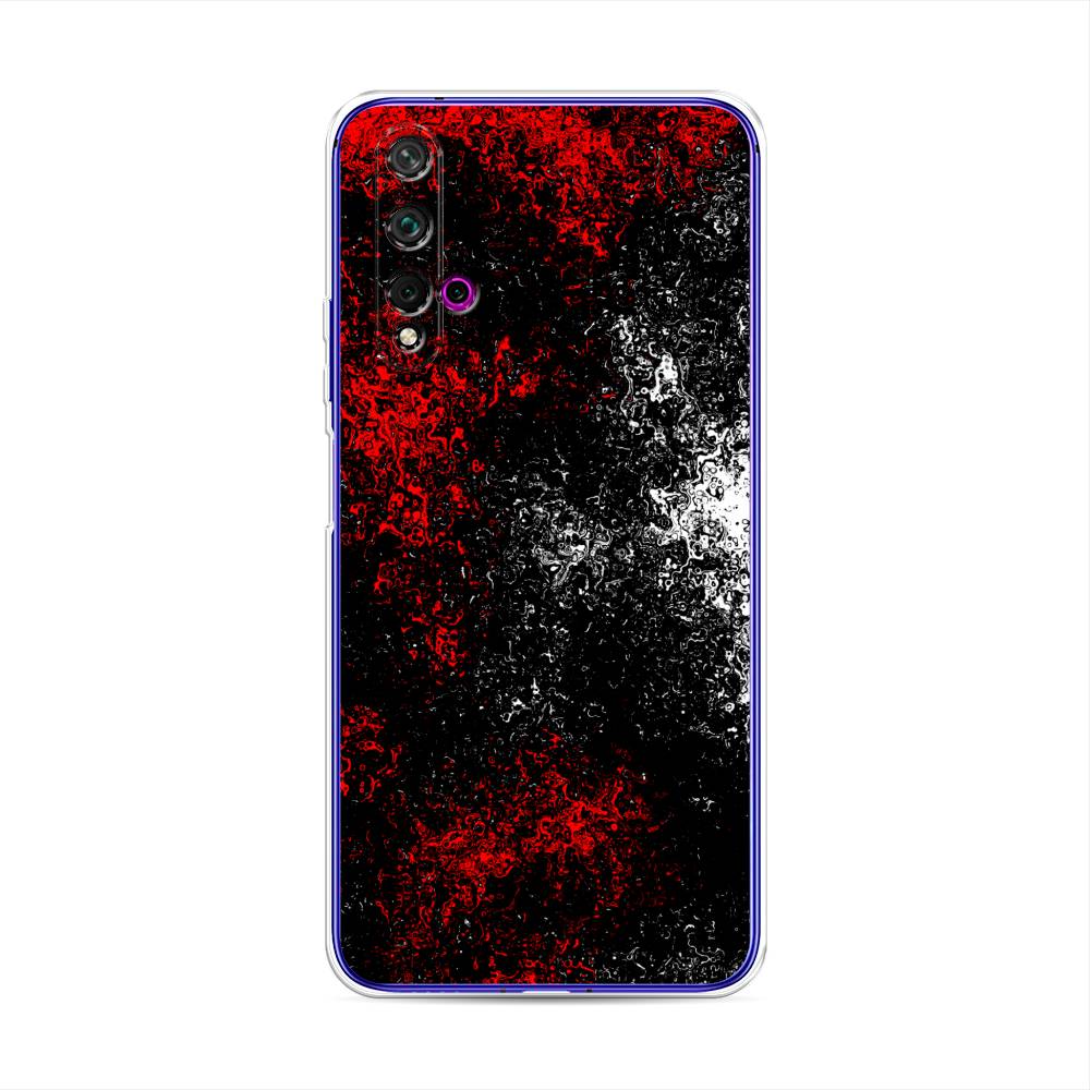 

Чехол для Huawei Nova 5T/Honor 20 "Монотипия", Красный;черный;белый, 610550-3