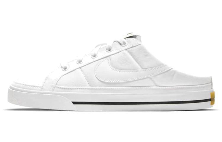 

Шлепанцы унисекс Nike Court Legacy Mule белые 39 EU, Белый, Court Legacy Mule