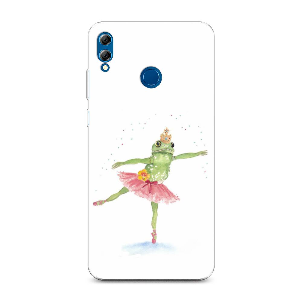 

Чехол на Honor 8X Max "Лягушка-балерина", Зеленый, 66550-4