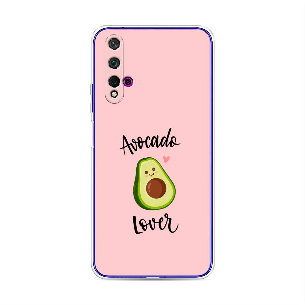 

Чехол для Huawei Nova 5T/Honor 20 "Avocado lover", Розовый;зеленый, 610550-6