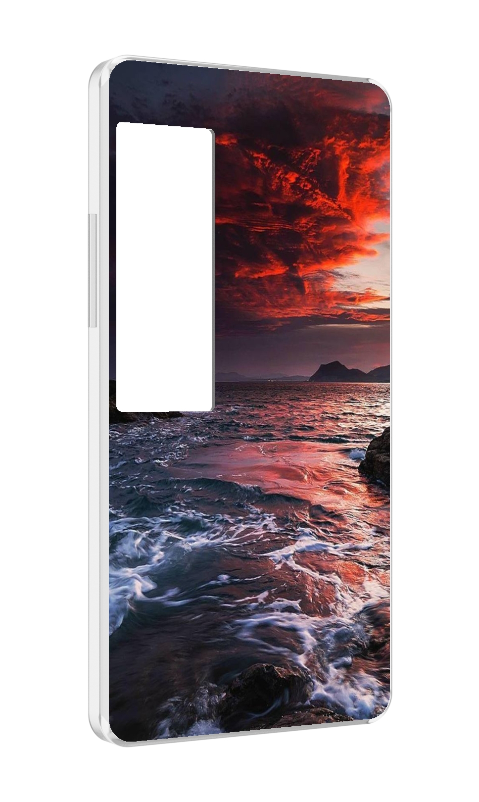 

Чехол MyPads красивый залив для Meizu Pro 7 Plus, Прозрачный, Tocco
