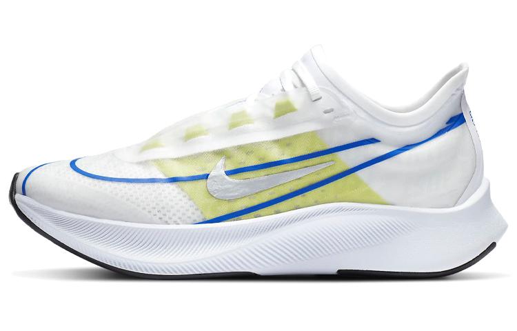 

Кроссовки унисекс Nike Zoom Fly 3 белые 41 EU, Белый, Zoom Fly 3