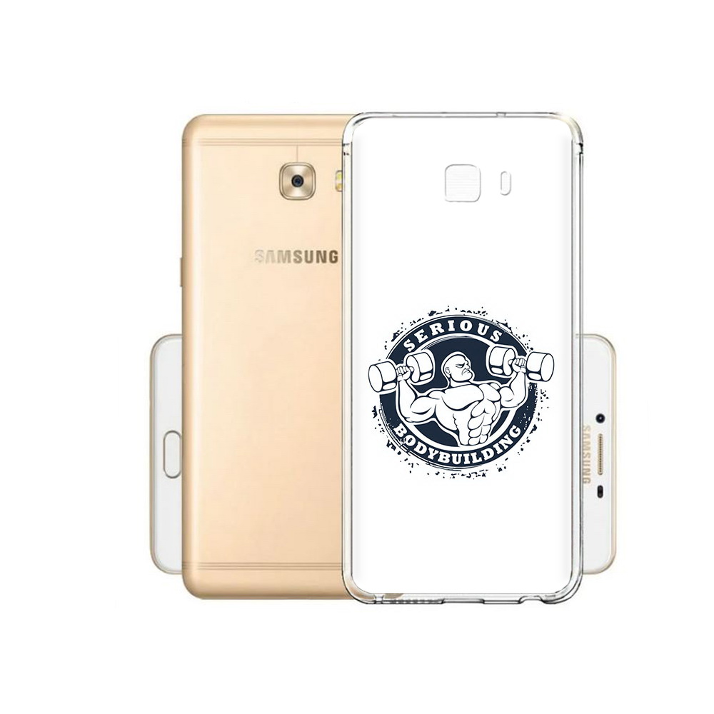 

Чехол MyPads Tocco для Samsung Galaxy C9 Pro бодибилдинг воля к победе, Прозрачный, Tocco
