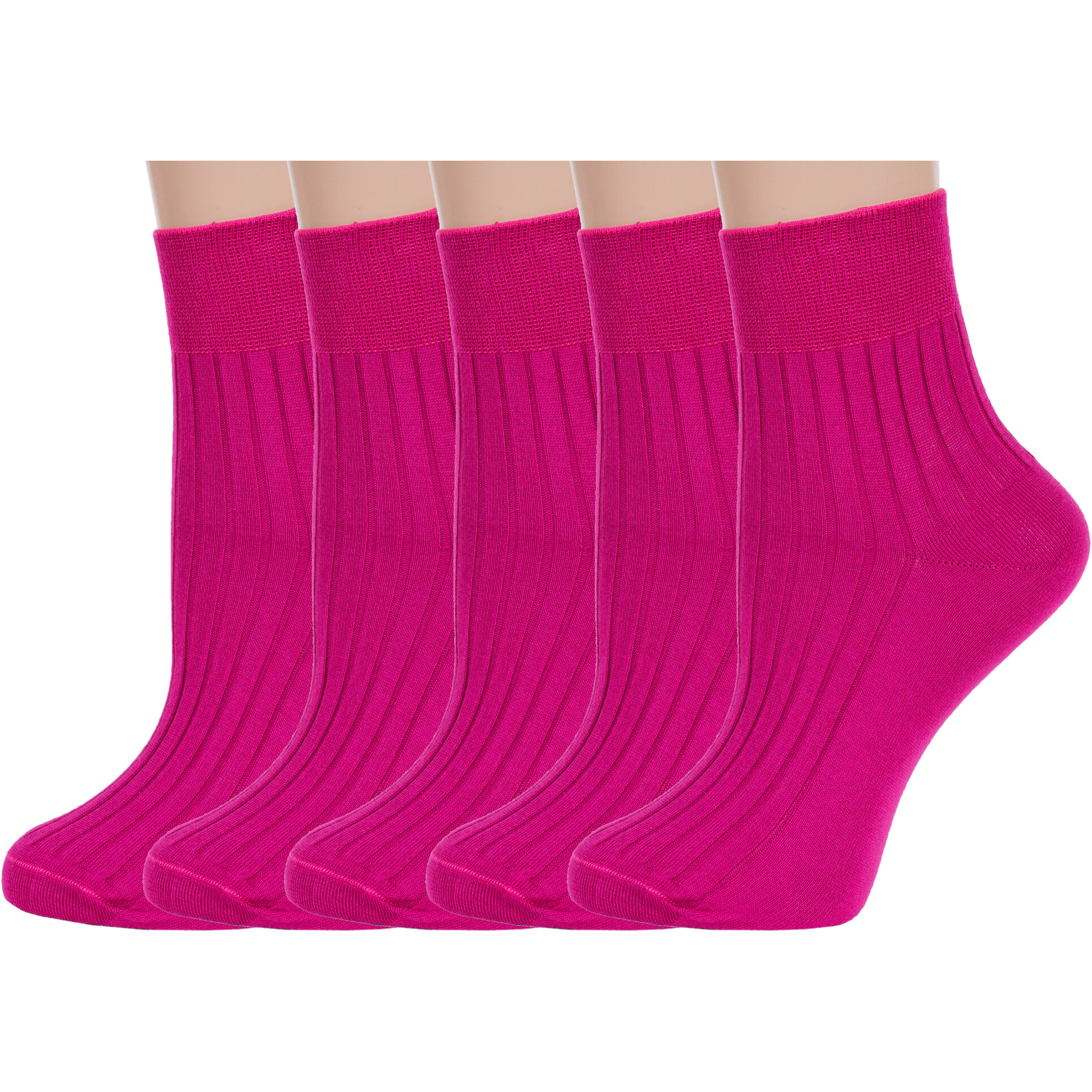 

Комплект носков женских Rusocks 5-Ж3-11001 розовых 23, 5 пар, Розовый, 5-Ж3-11001