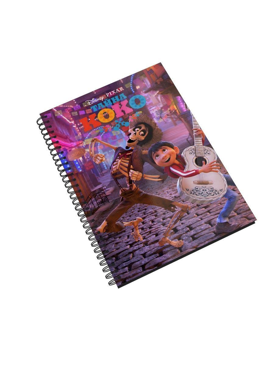 

Блокнот Каждому Своё "Тайна Коко/Мультфильм" NP-MUKK2-A4/1 A4 48л, NP-MUKK2-A4/1